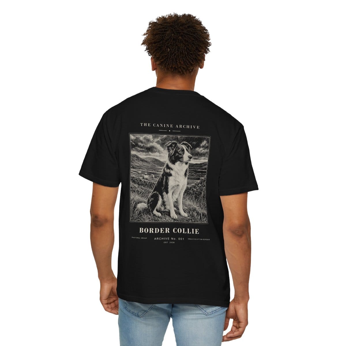 Border Collie Archive Tee photograph 4