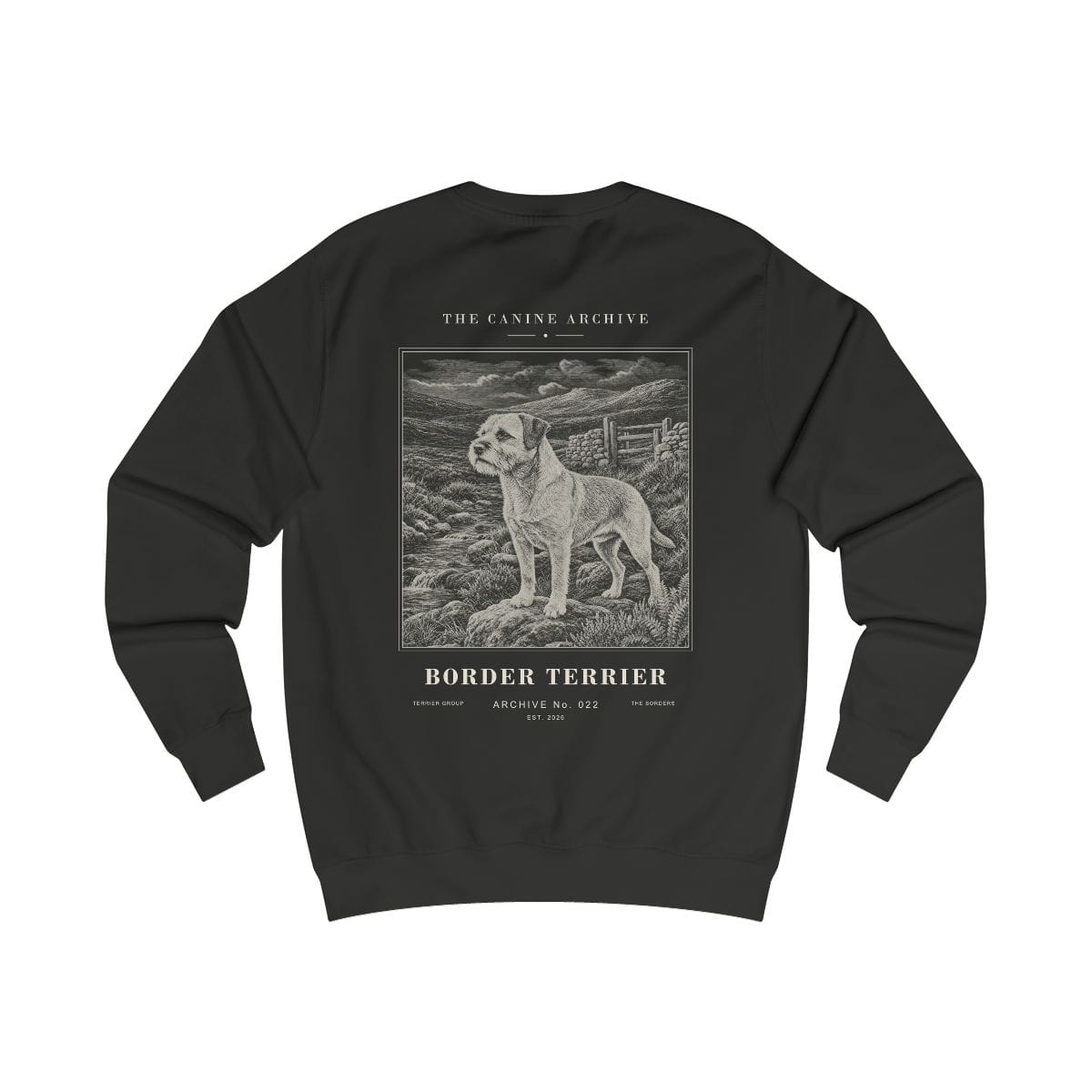 Border Terrier Archive Sweatshirt · Jet Black / S
