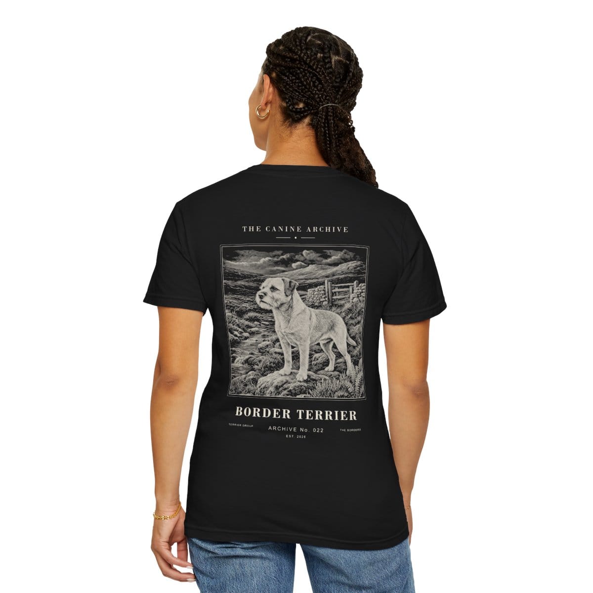 Border Terrier Archive Tee photograph 3