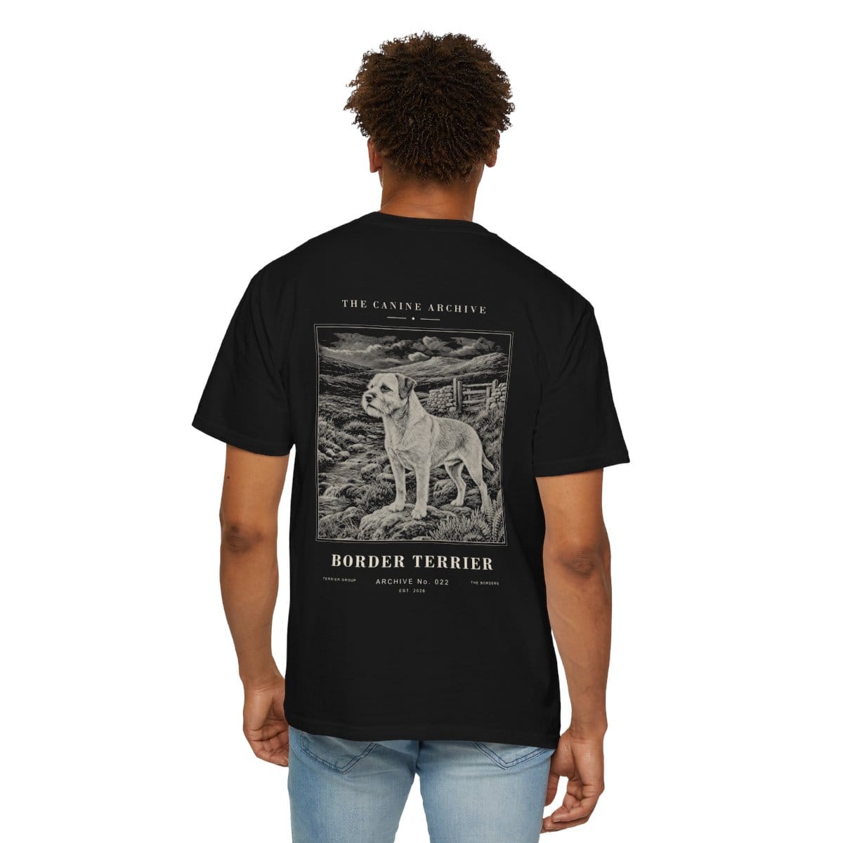 Border Terrier Archive Tee photograph 4