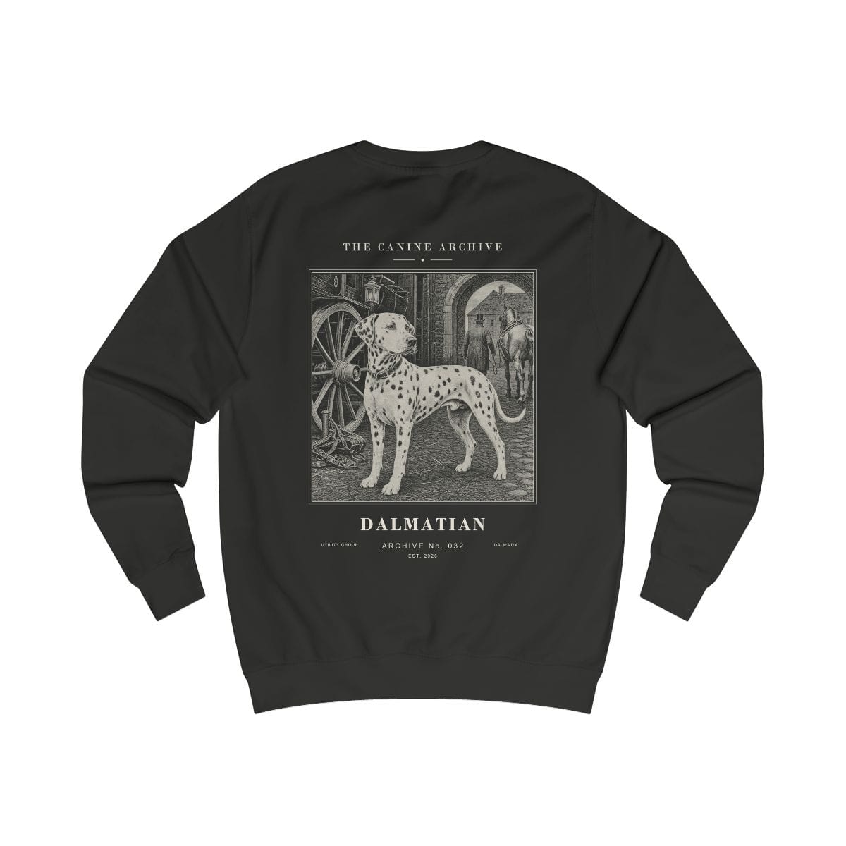 Dalmatian Archive Sweatshirt · Jet Black / S