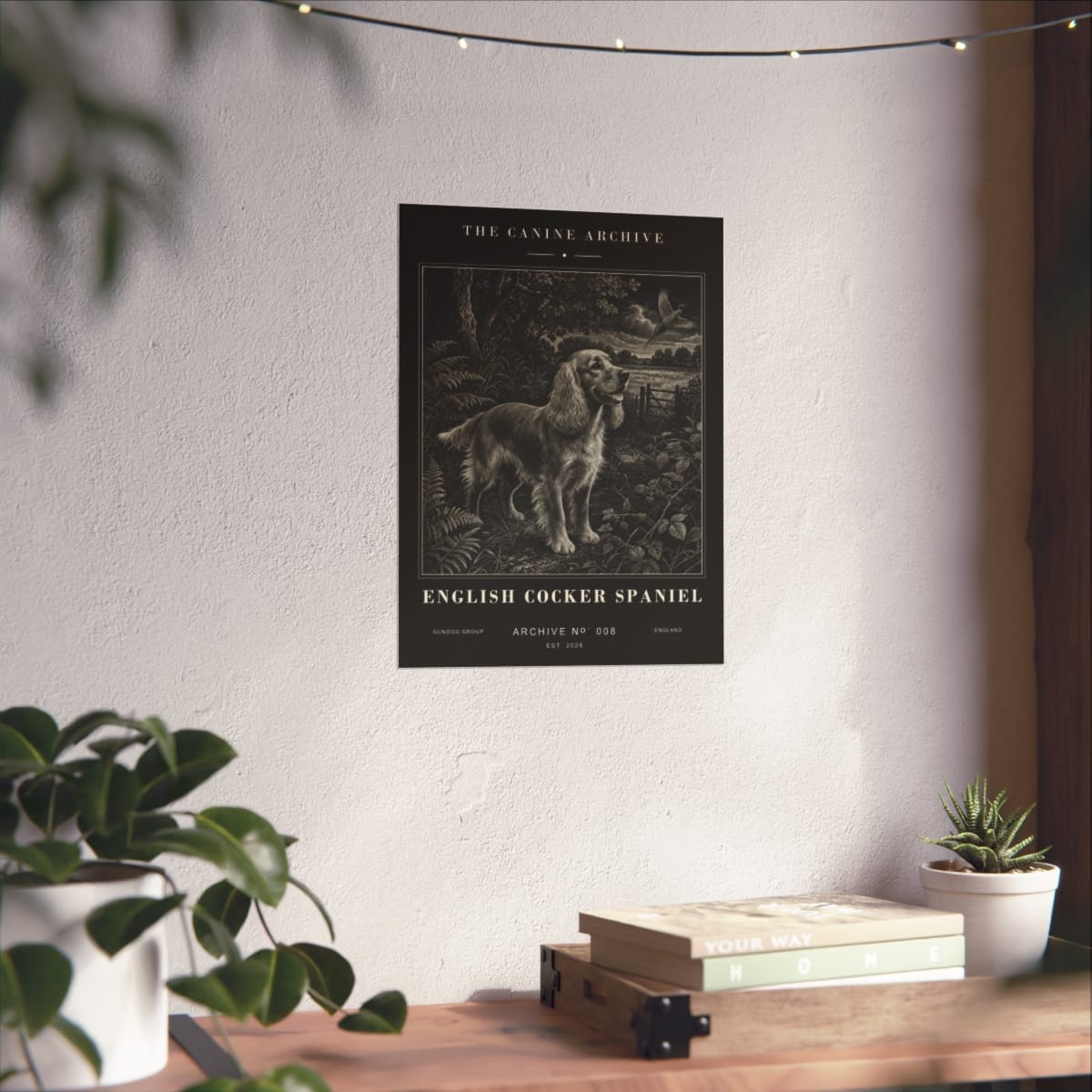 English Cocker Spaniel Archive Print photograph 3