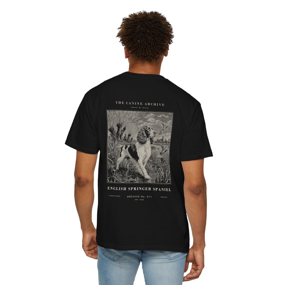 English Springer Spaniel Archive Tee photograph 4