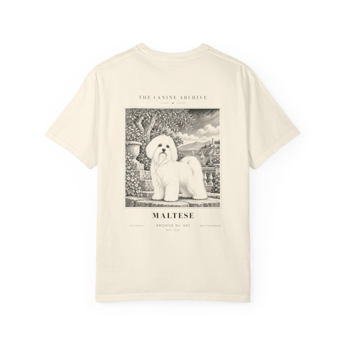 Maltese Tee in Ivory