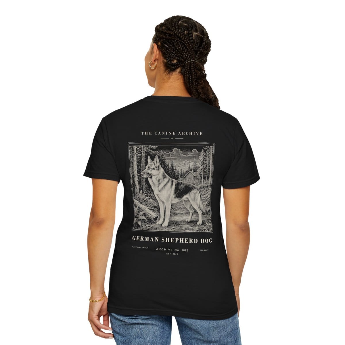 German Shepherd Dog Archive Tee photograph 3