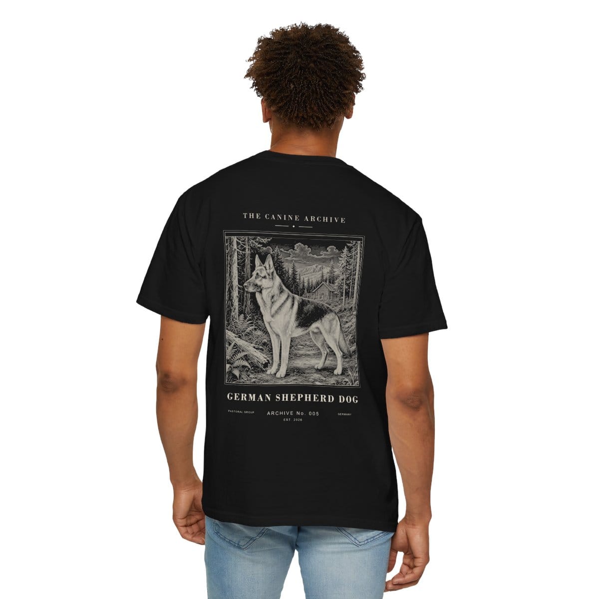 German Shepherd Dog Archive Tee photograph 4