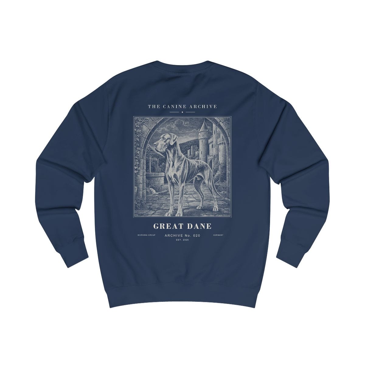 Great Dane Archive Sweatshirt in Oxford Navy