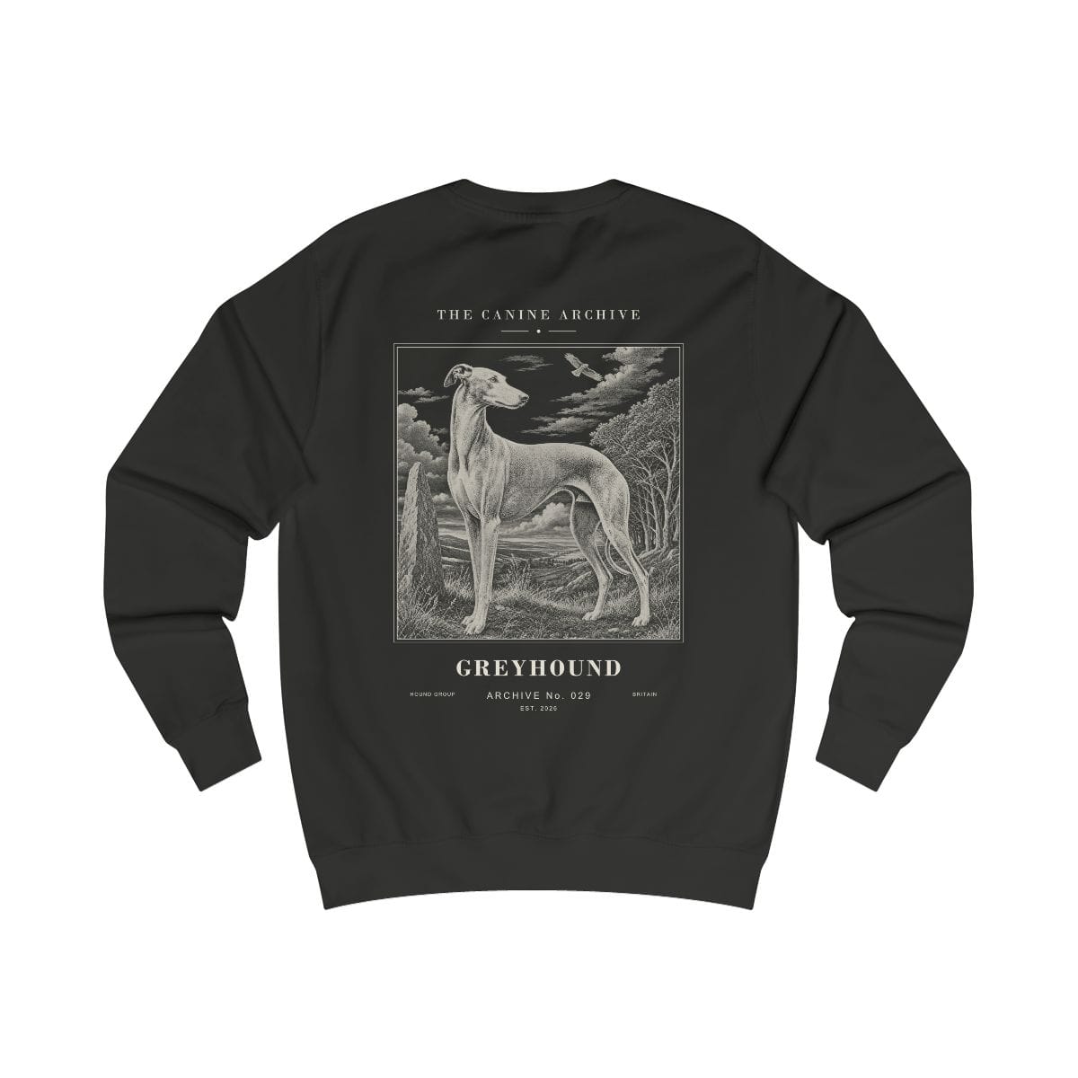 Greyhound Archive Sweatshirt · Jet Black / S