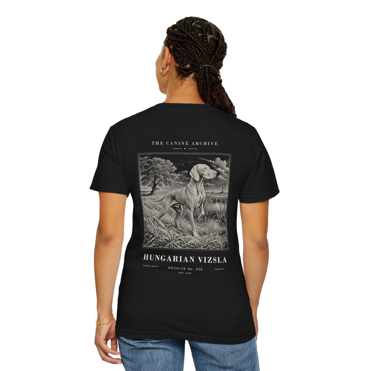 Hungarian Vizsla Archive Tee photograph 3