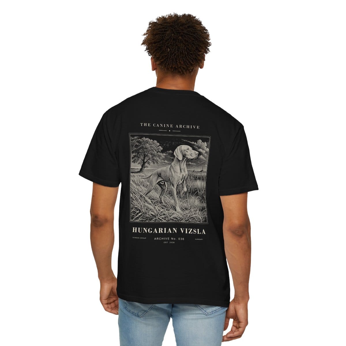 Hungarian Vizsla Archive Tee photograph 4