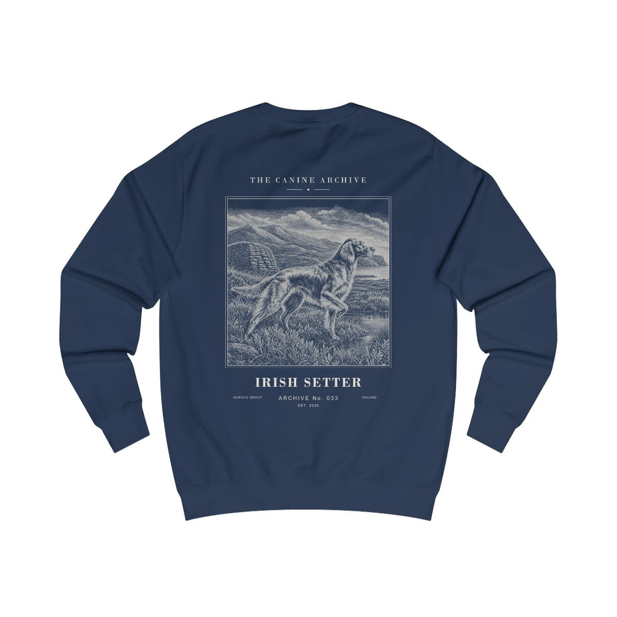 Irish Setter Archive Sweatshirt in Oxford Navy