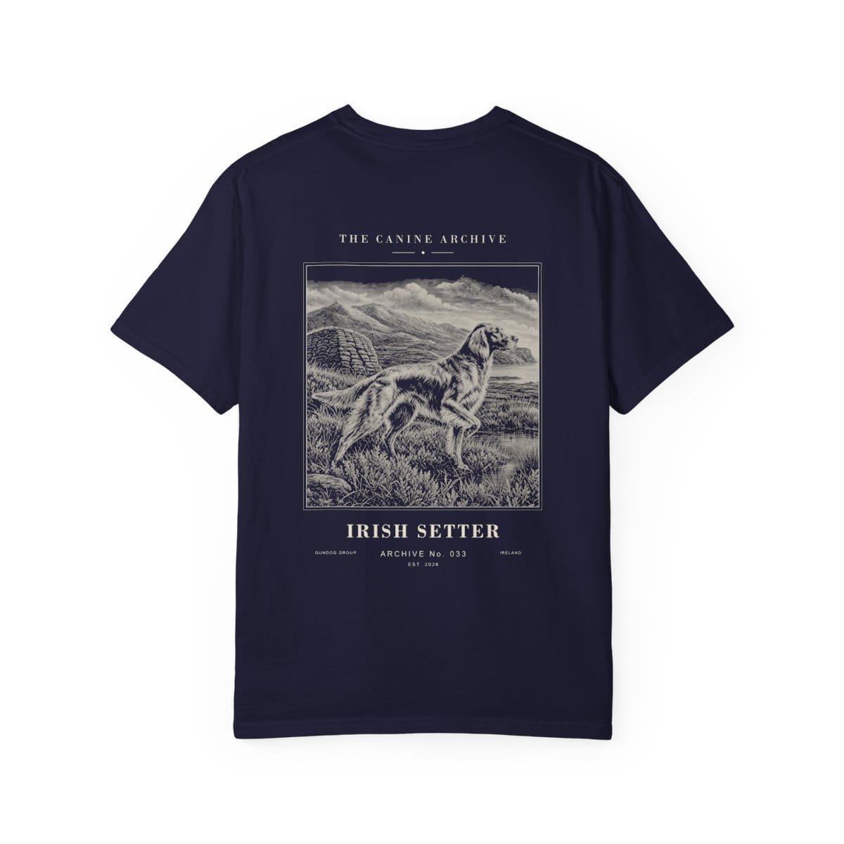Irish Setter Archive Tee in True Navy