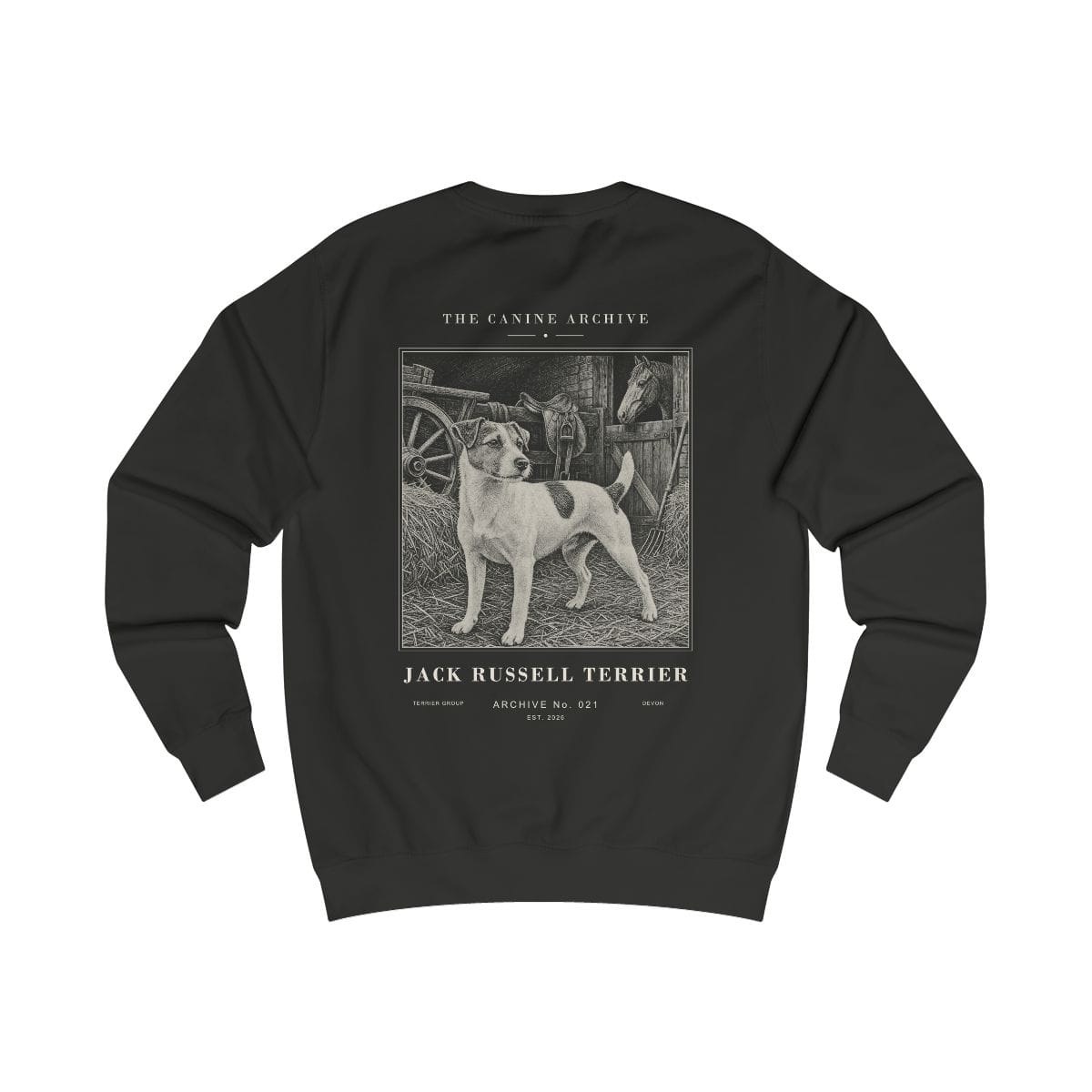 Jack Russell Terrier Archive Sweatshirt · Jet Black / S