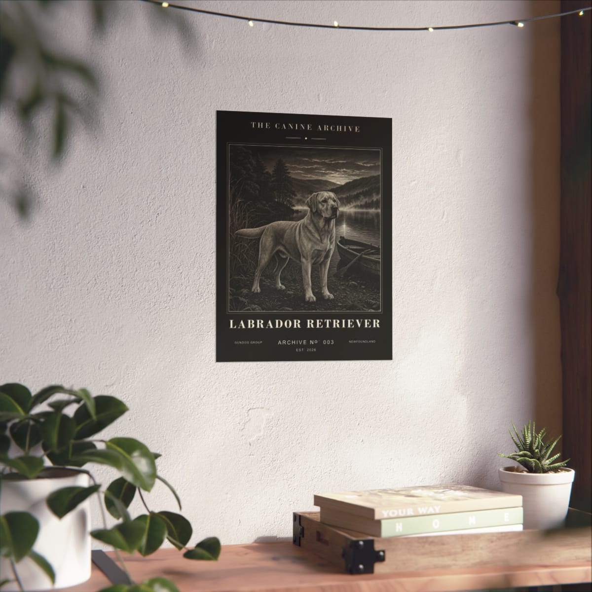 Labrador Retriever Archive Print photograph 3