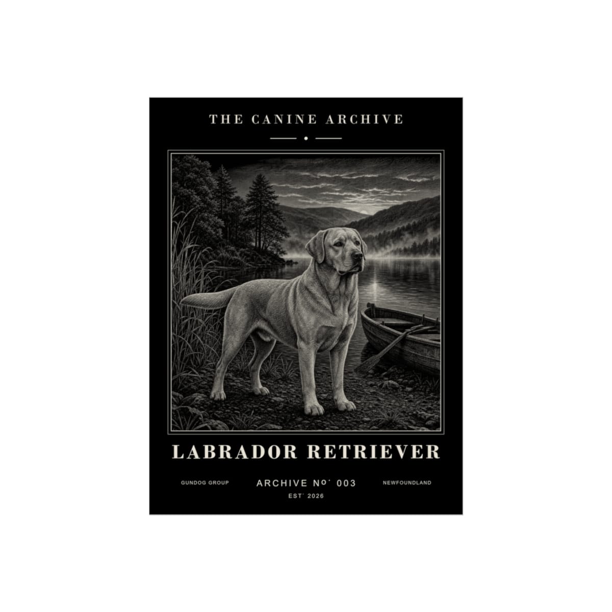 Labrador Retriever Archive Print