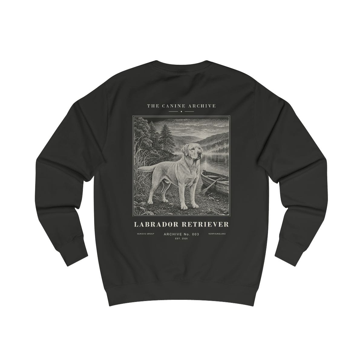 Labrador Retriever Archive Sweatshirt · Jet Black / S