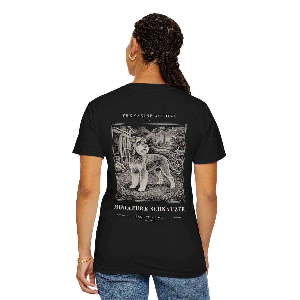 Miniature Schnauzer Archive Tee photograph 3