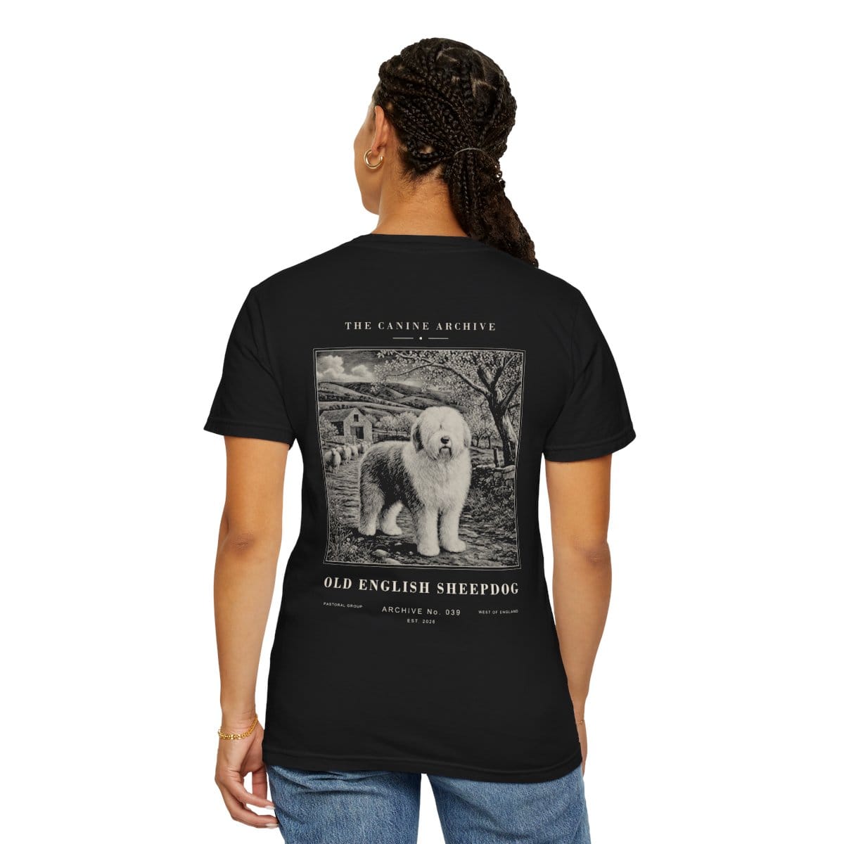 Old English Sheepdog Archive Tee photograph 3