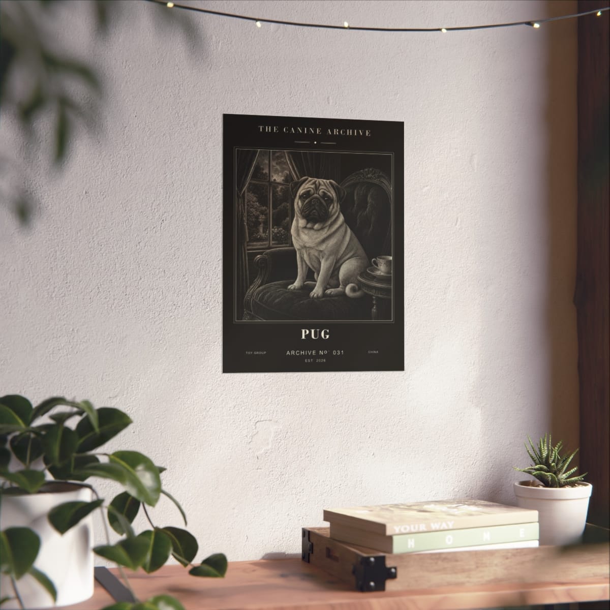Pug Archive Print photograph 3