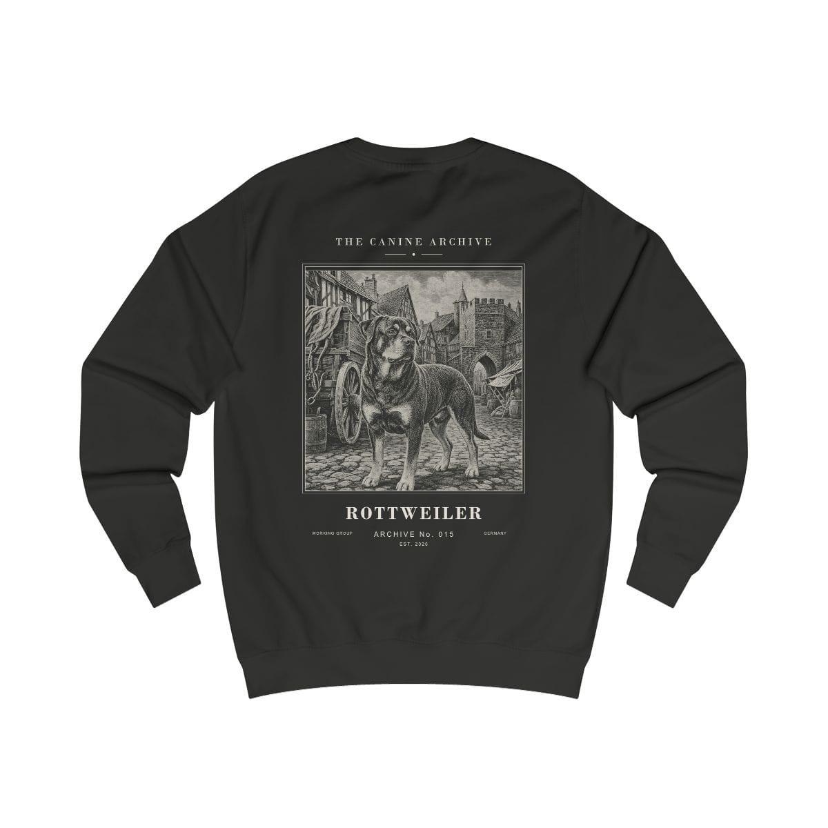Rottweiler Archive Sweatshirt · Jet Black / S