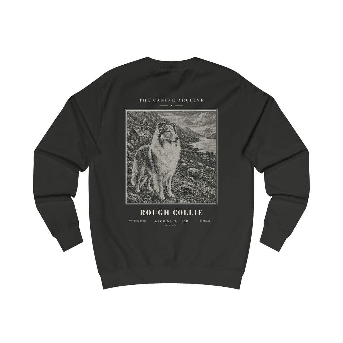 Rough Collie Archive Sweatshirt · Jet Black / S