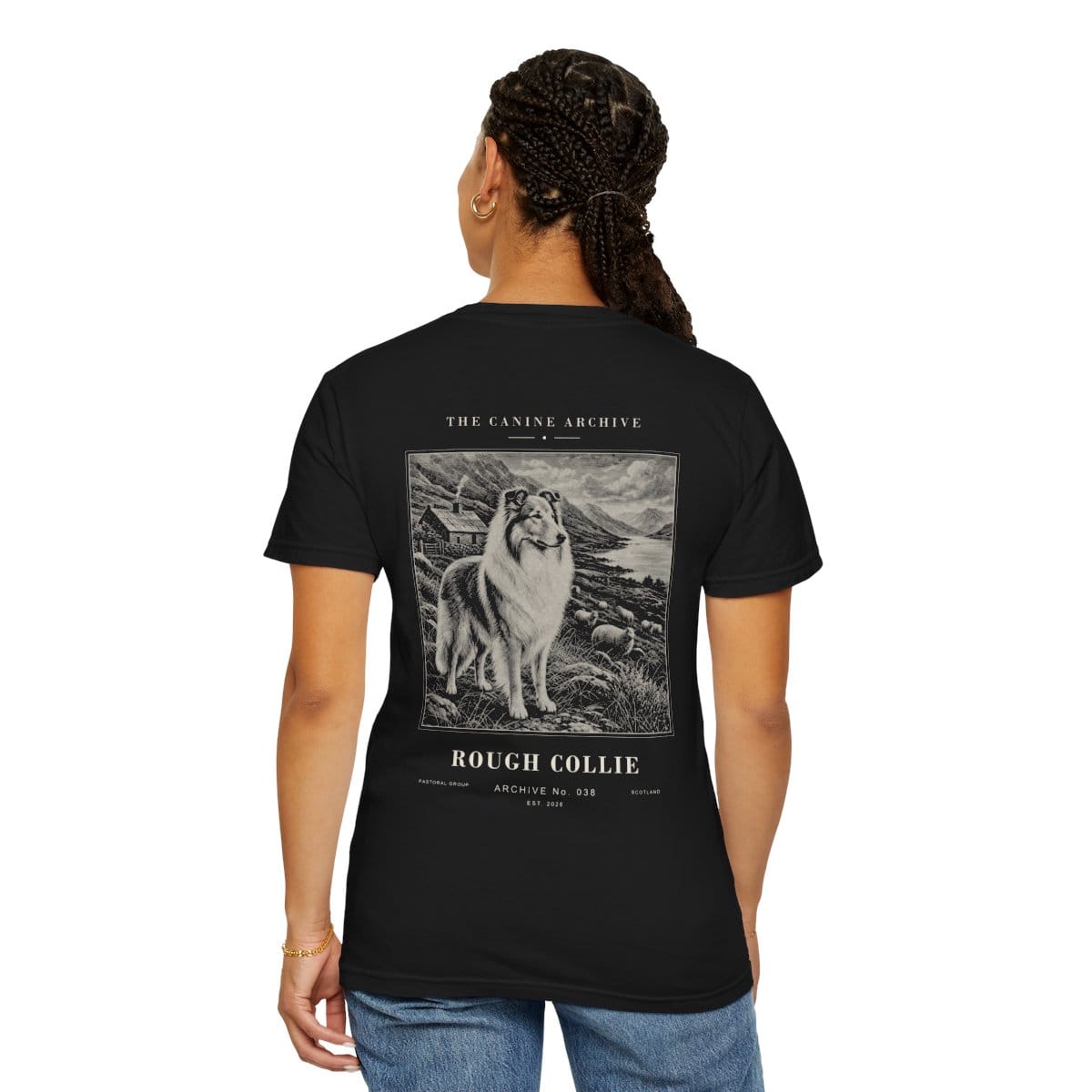 Rough Collie Archive Tee photograph 3