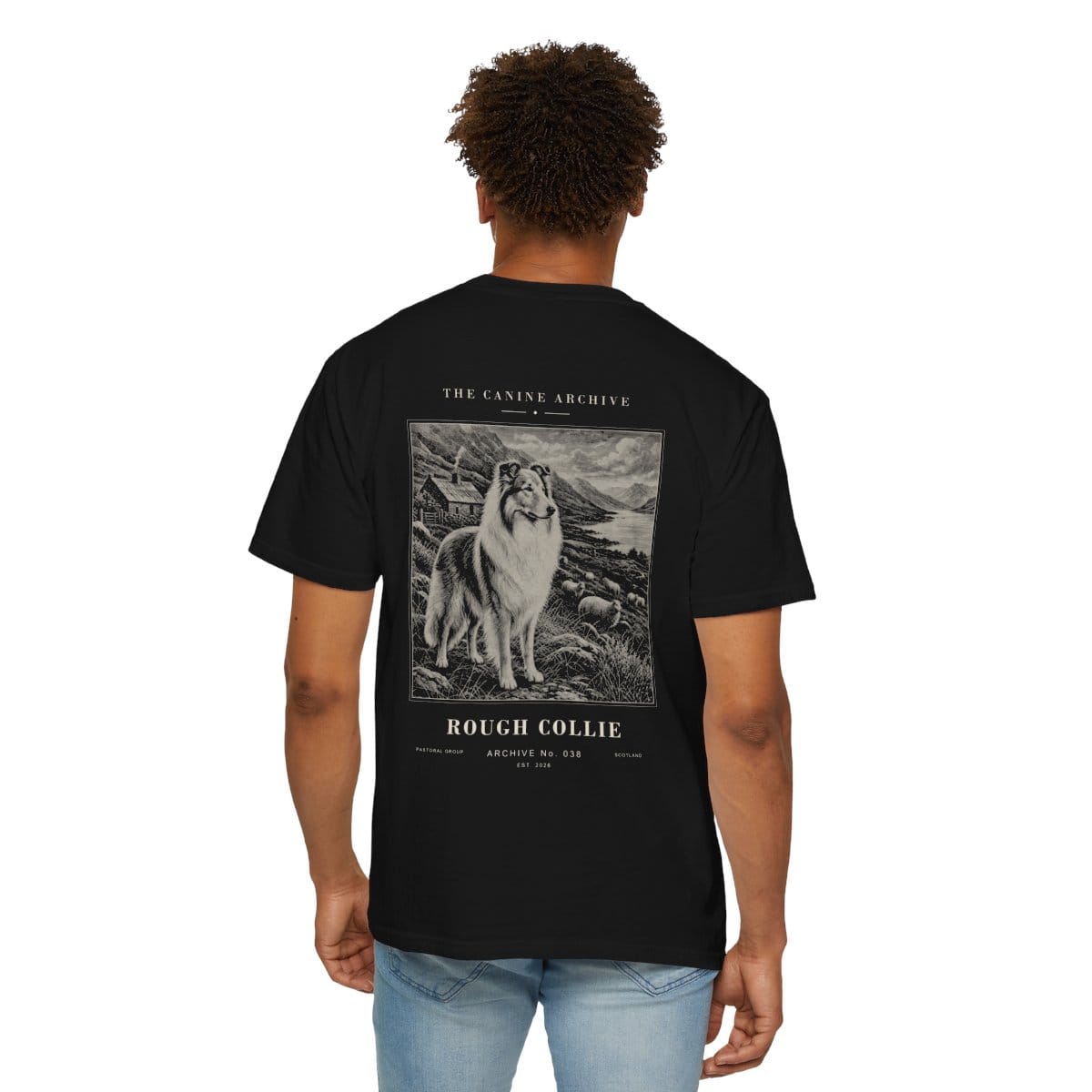 Rough Collie Archive Tee photograph 4