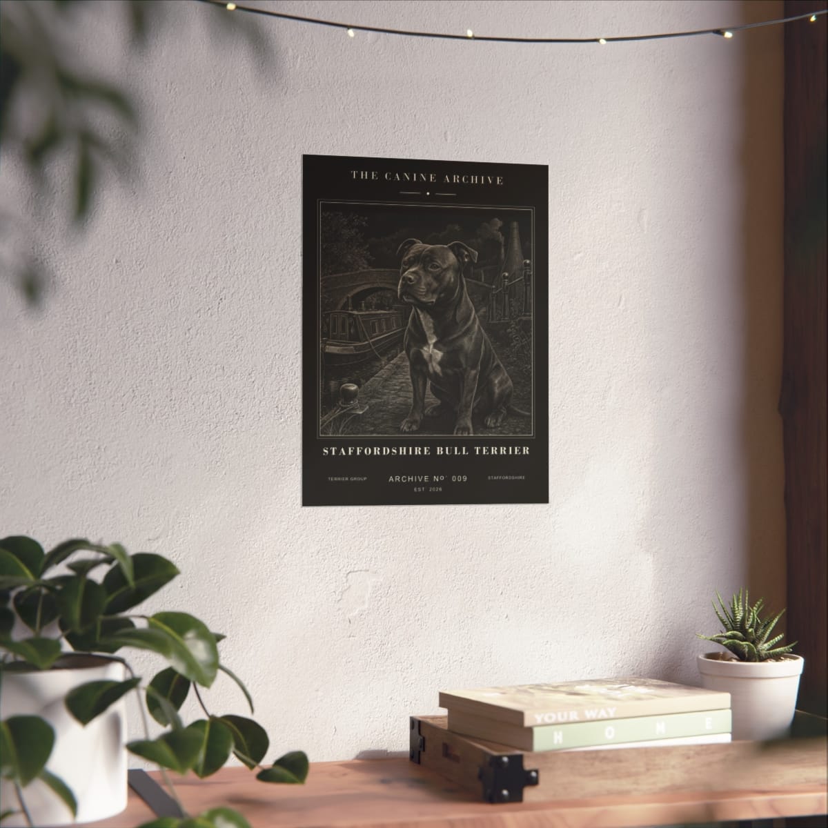 Staffordshire Bull Terrier Archive Print photograph 3