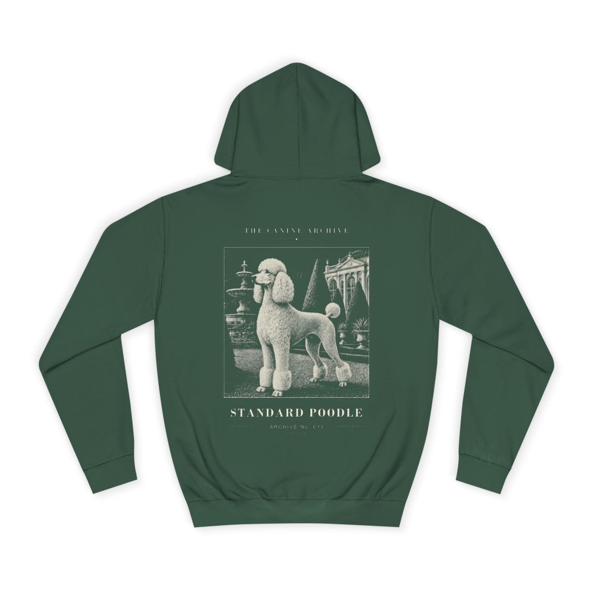 Standard Poodle Archive Hoodie in Bottle Green