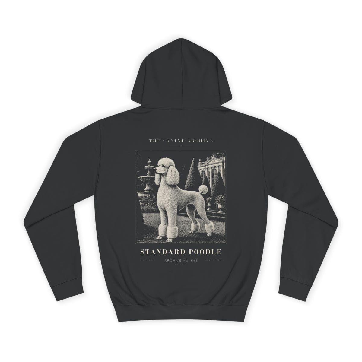 Standard Poodle Archive Hoodie in Jet Black
