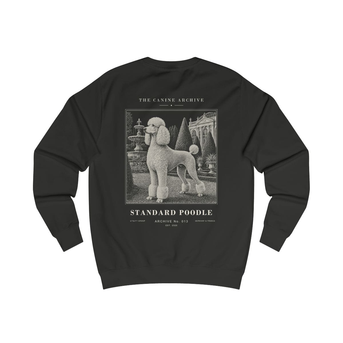 Standard Poodle Archive Sweatshirt · Jet Black / S