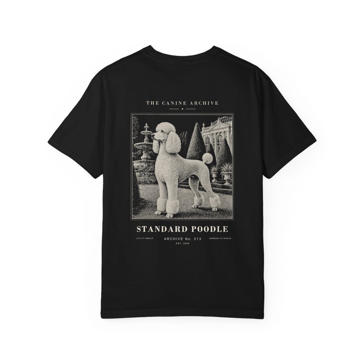 Standard Poodle Archive Tee · Black / S