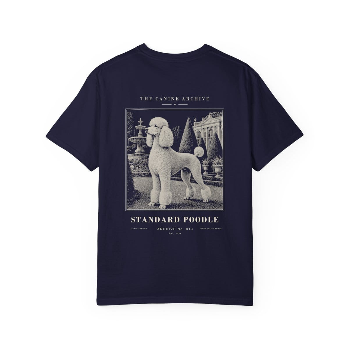 Standard Poodle Archive Tee in True Navy