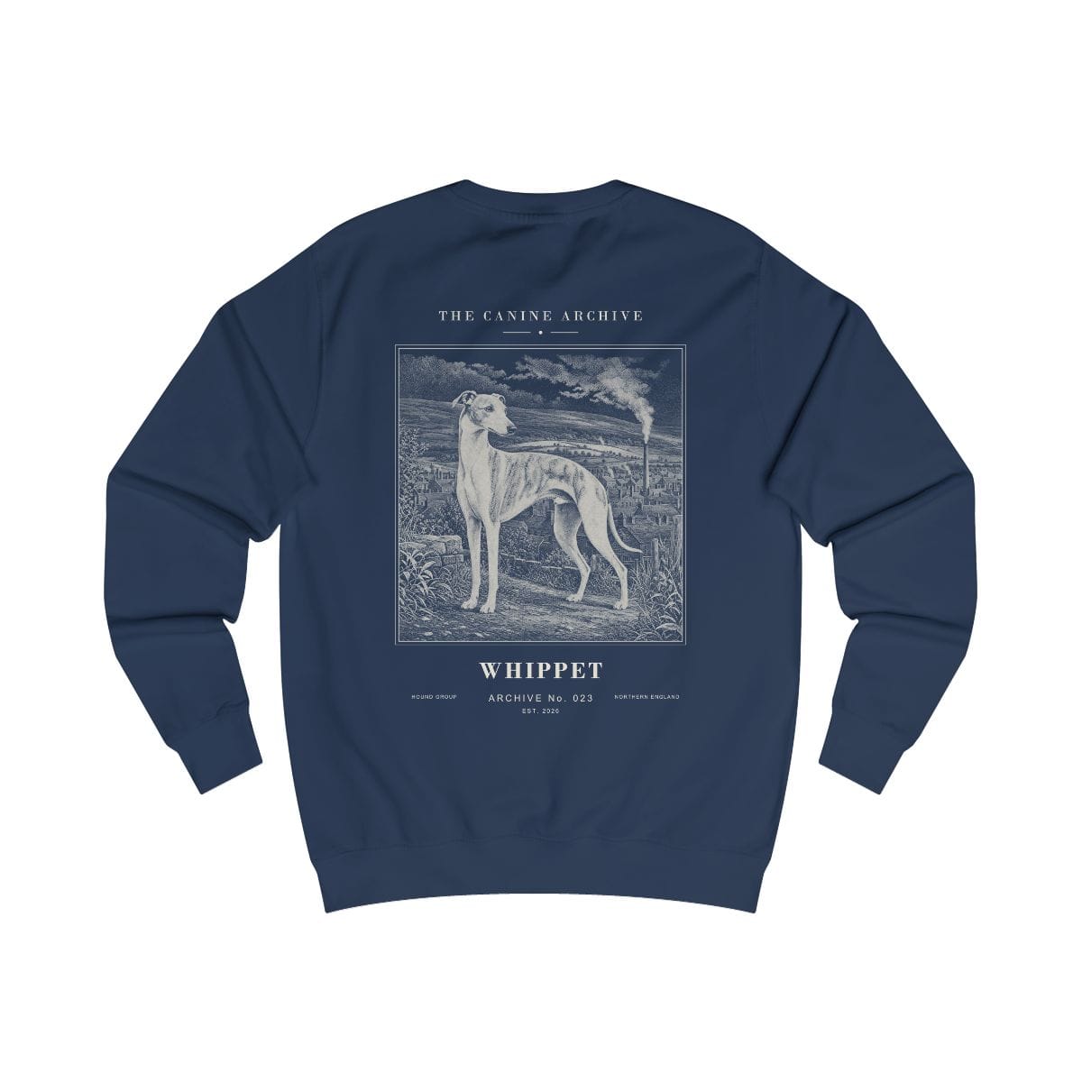 Whippet Archive Sweatshirt in Oxford Navy
