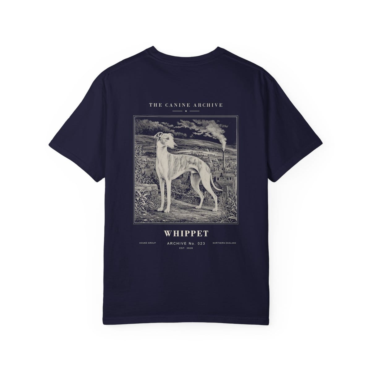 Whippet Archive Tee in True Navy