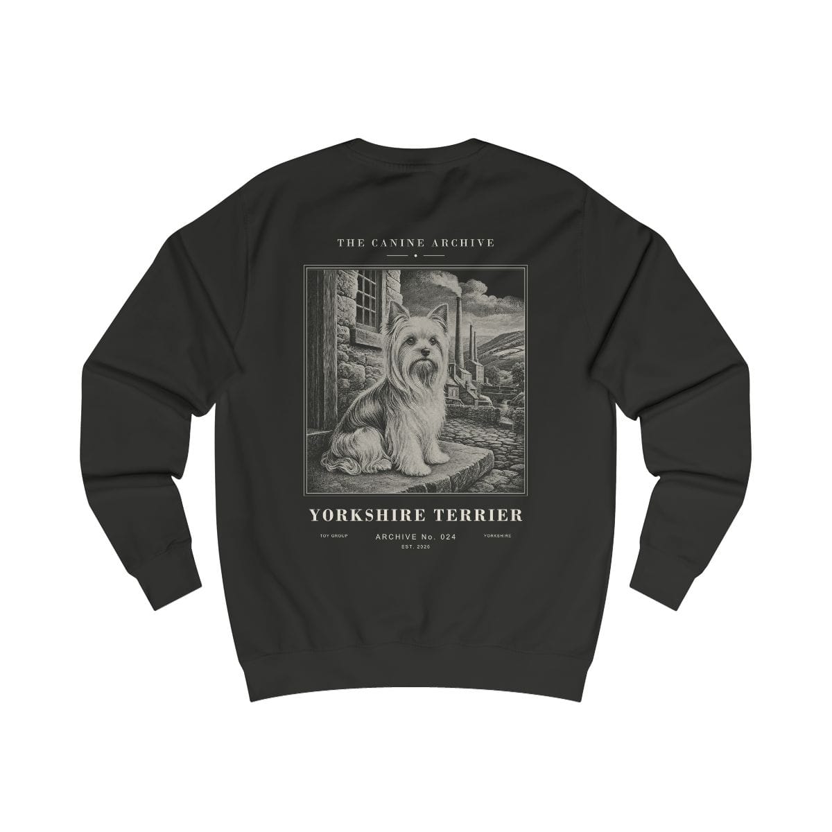 Yorkshire Terrier Archive Sweatshirt · Jet Black / S