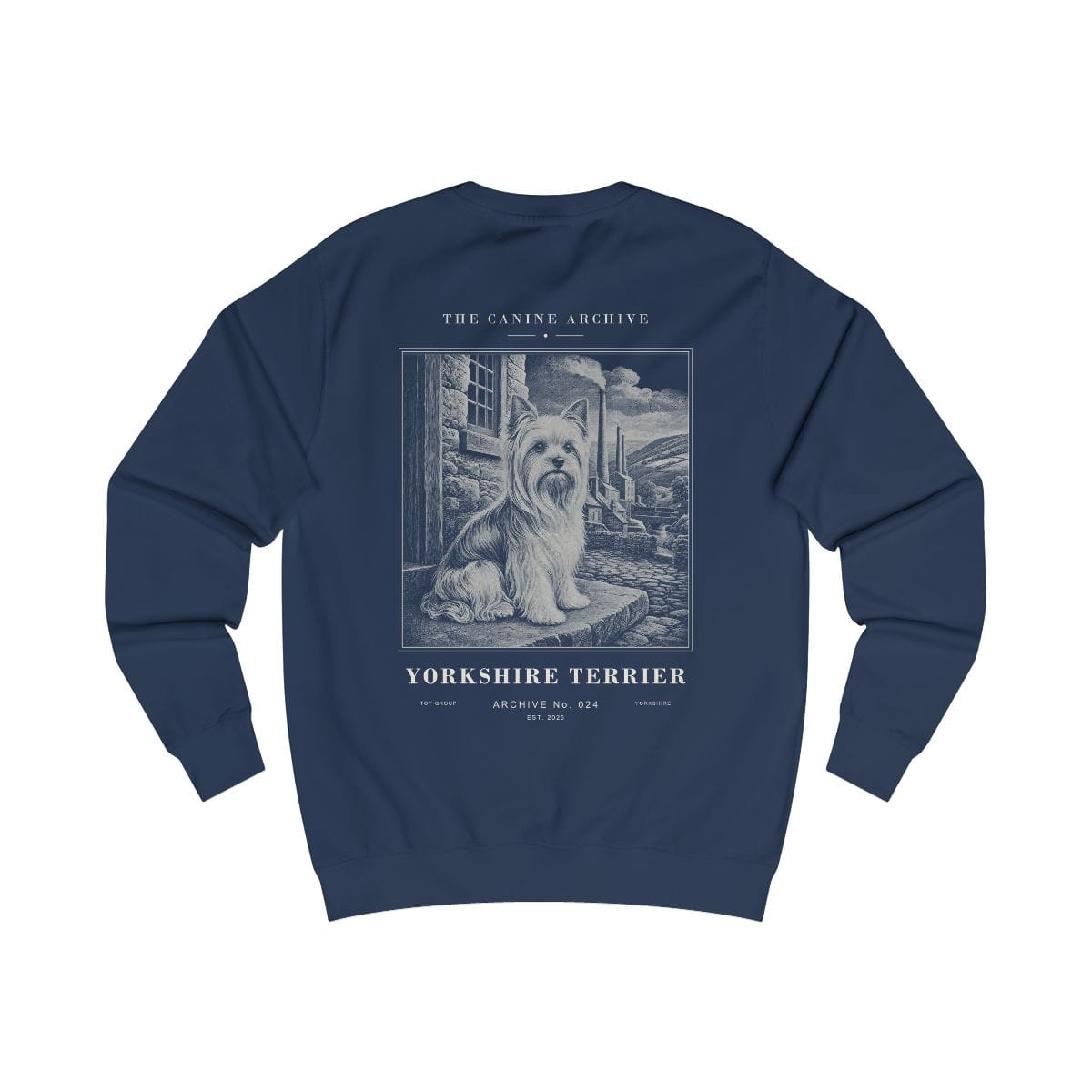 Yorkshire Terrier Archive Sweatshirt in Oxford Navy