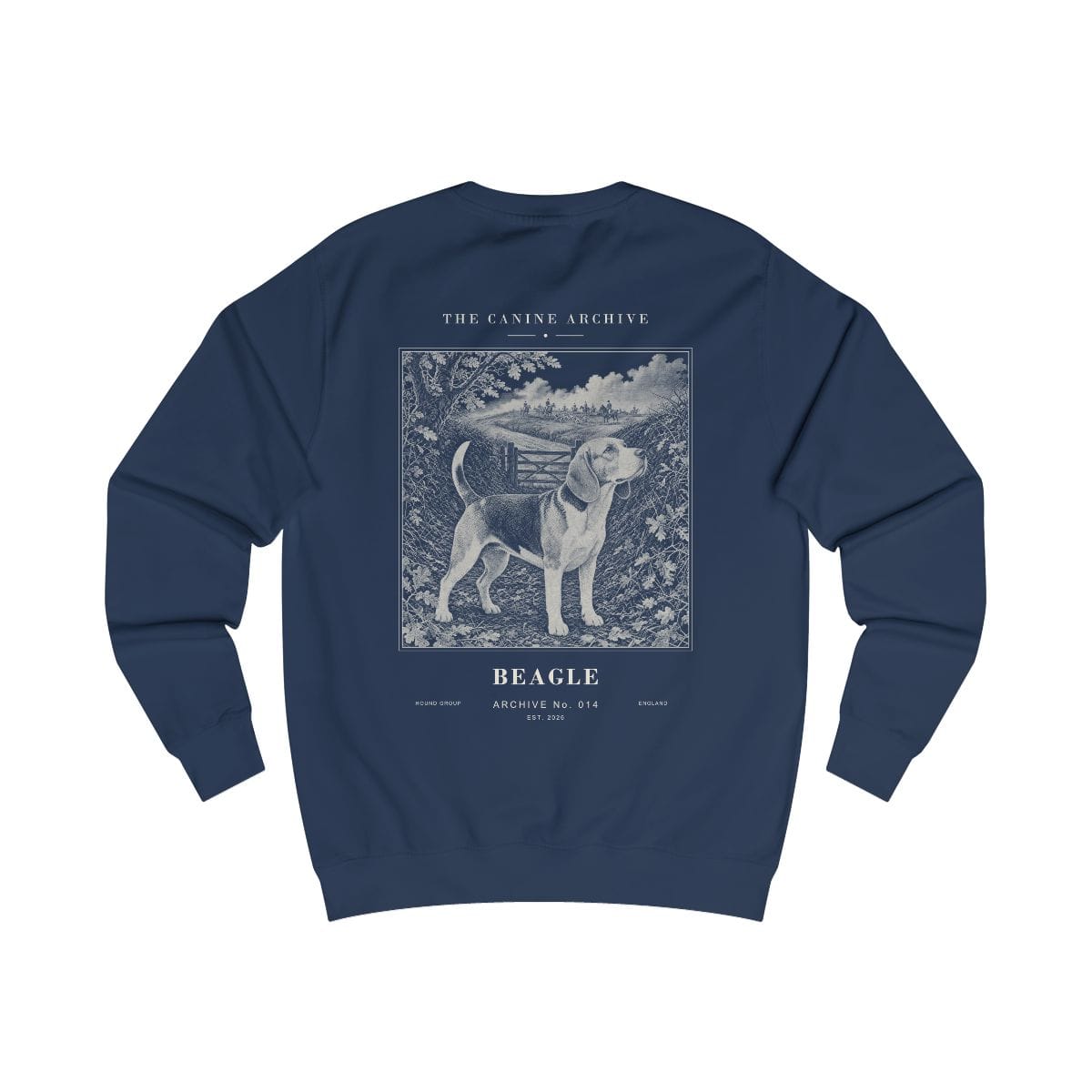 Beagle Archive Sweatshirt in Oxford Navy
