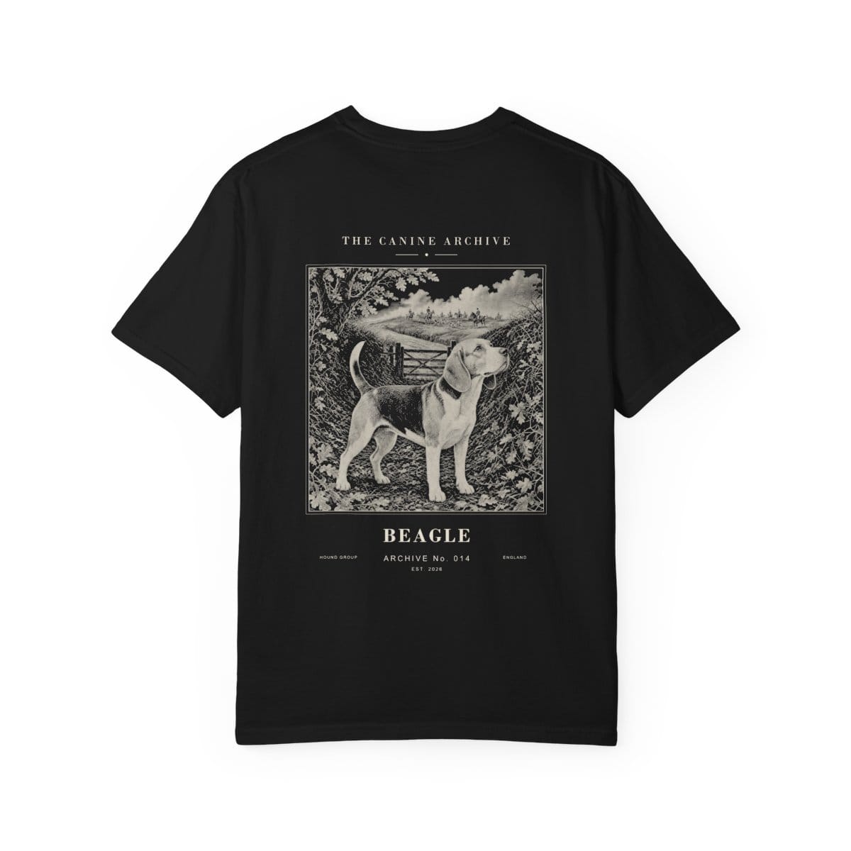 Beagle Archive Tee in Black