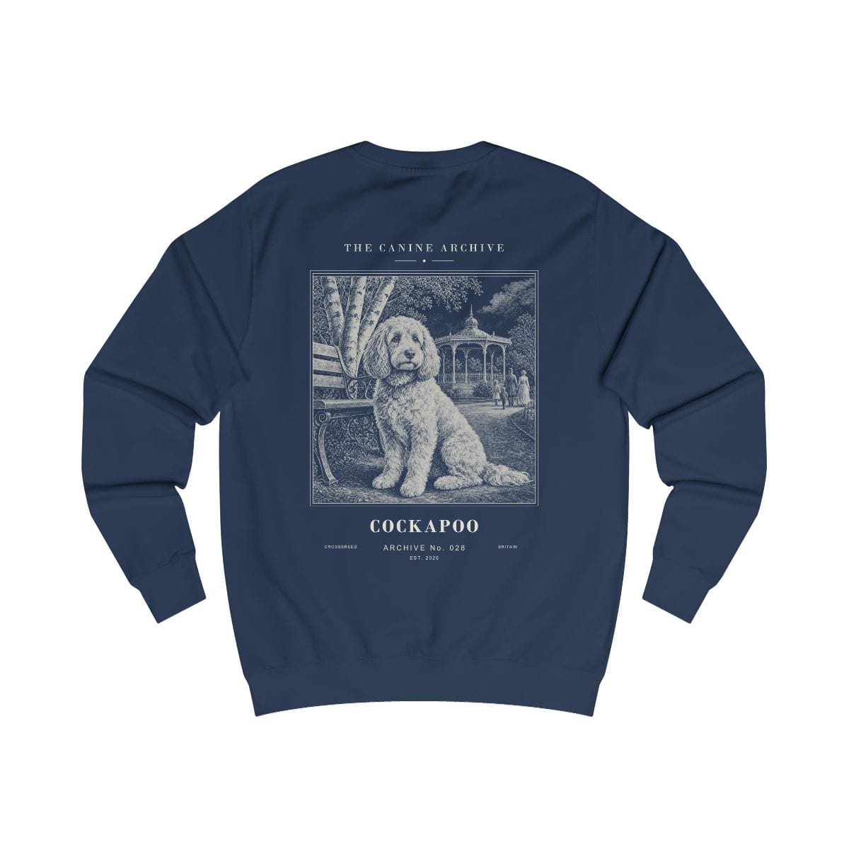 Cockapoo Archive Sweatshirt in Oxford Navy