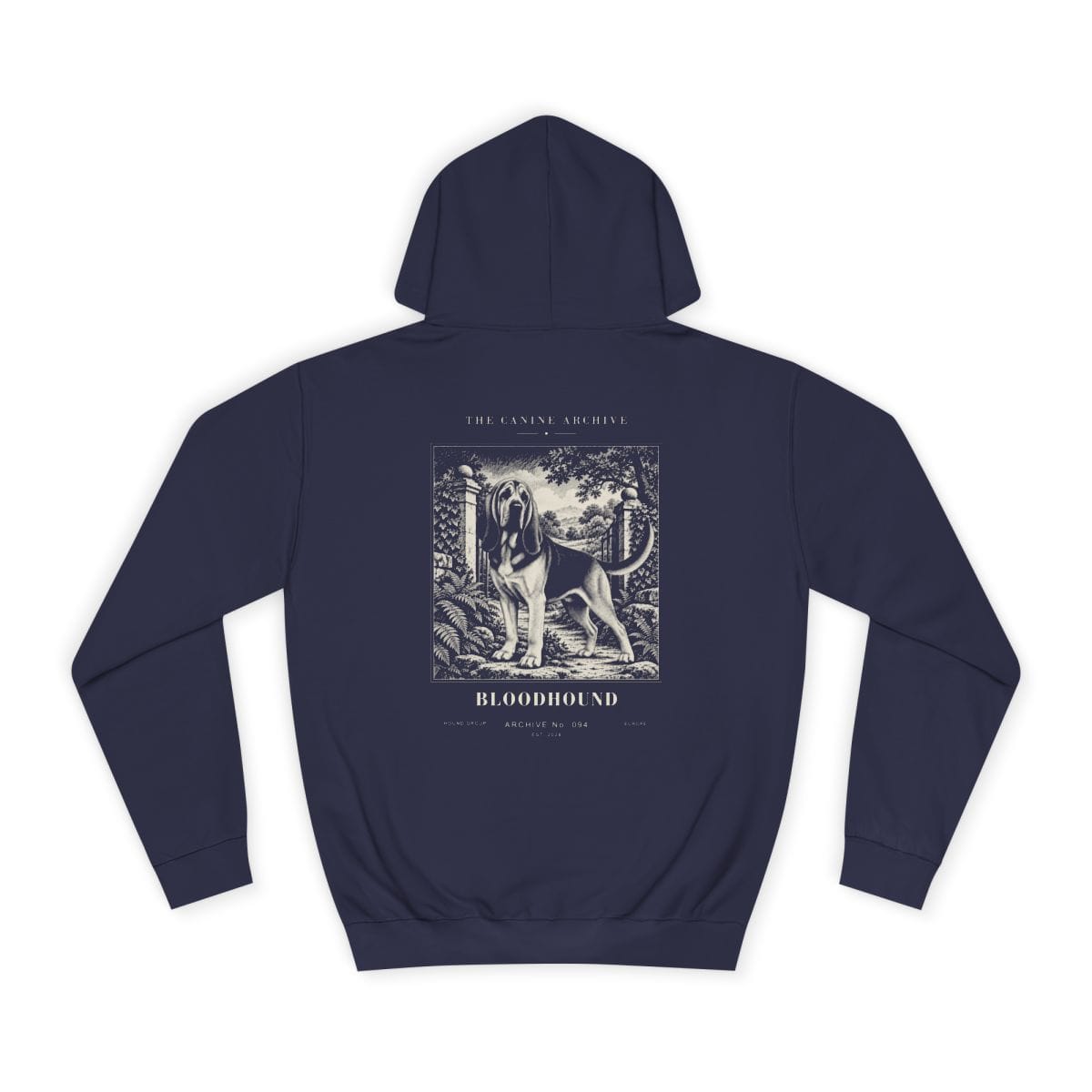 Bloodhound Hoodie in Oxford Navy