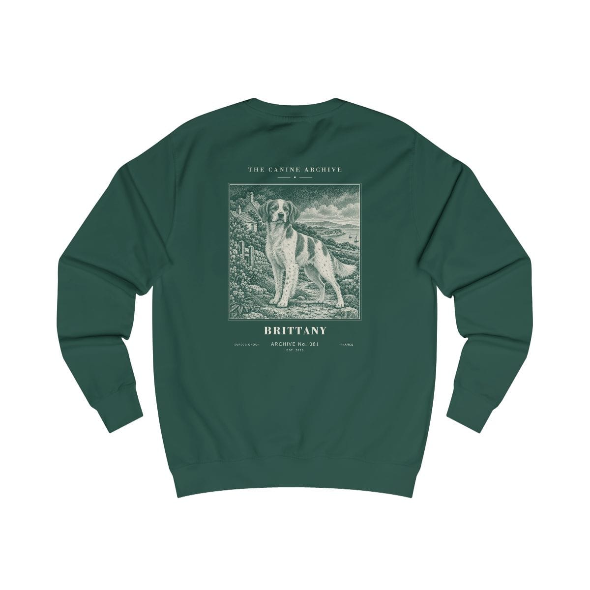 Brittany Sweatshirt in Bottle Green