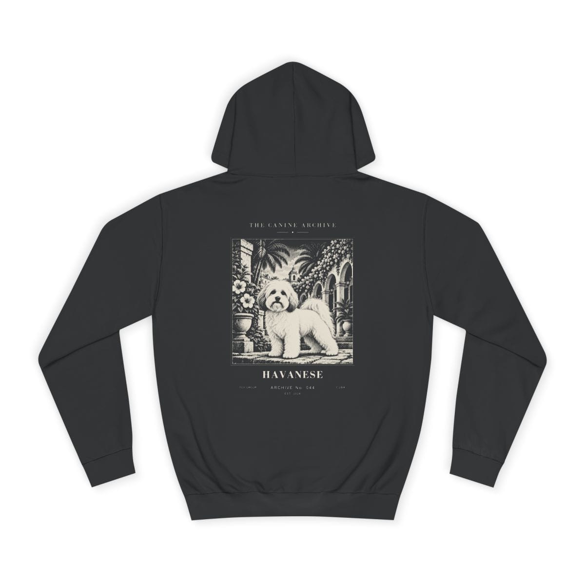Havanese Hoodie in Jet Black