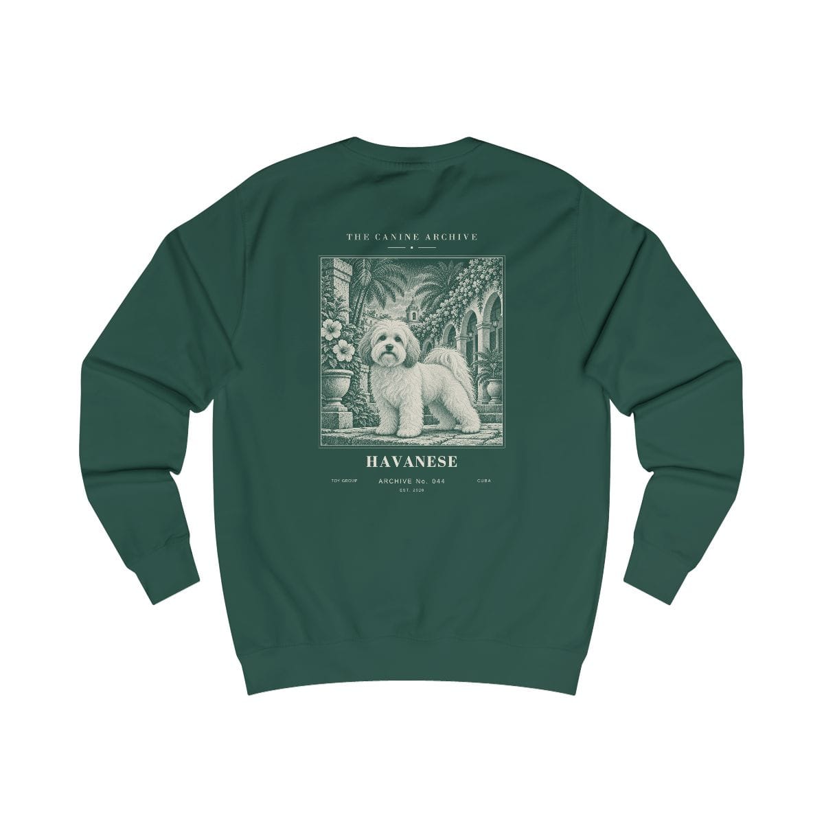 Havanese Sweatshirt in Bottle Green