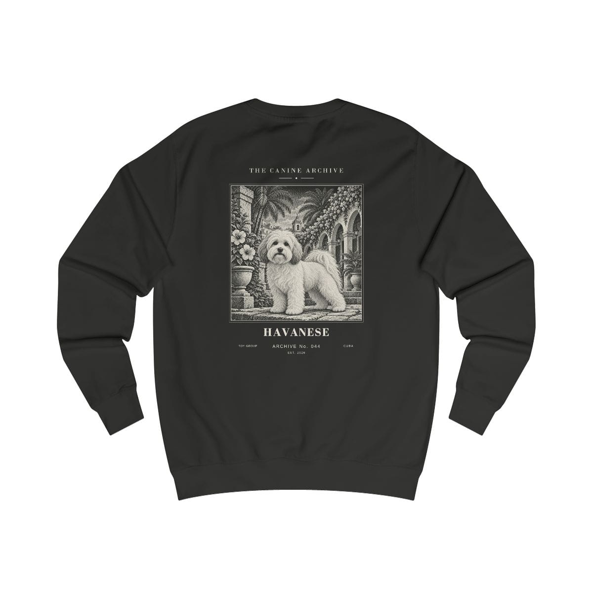 Havanese Sweatshirt in Jet Black