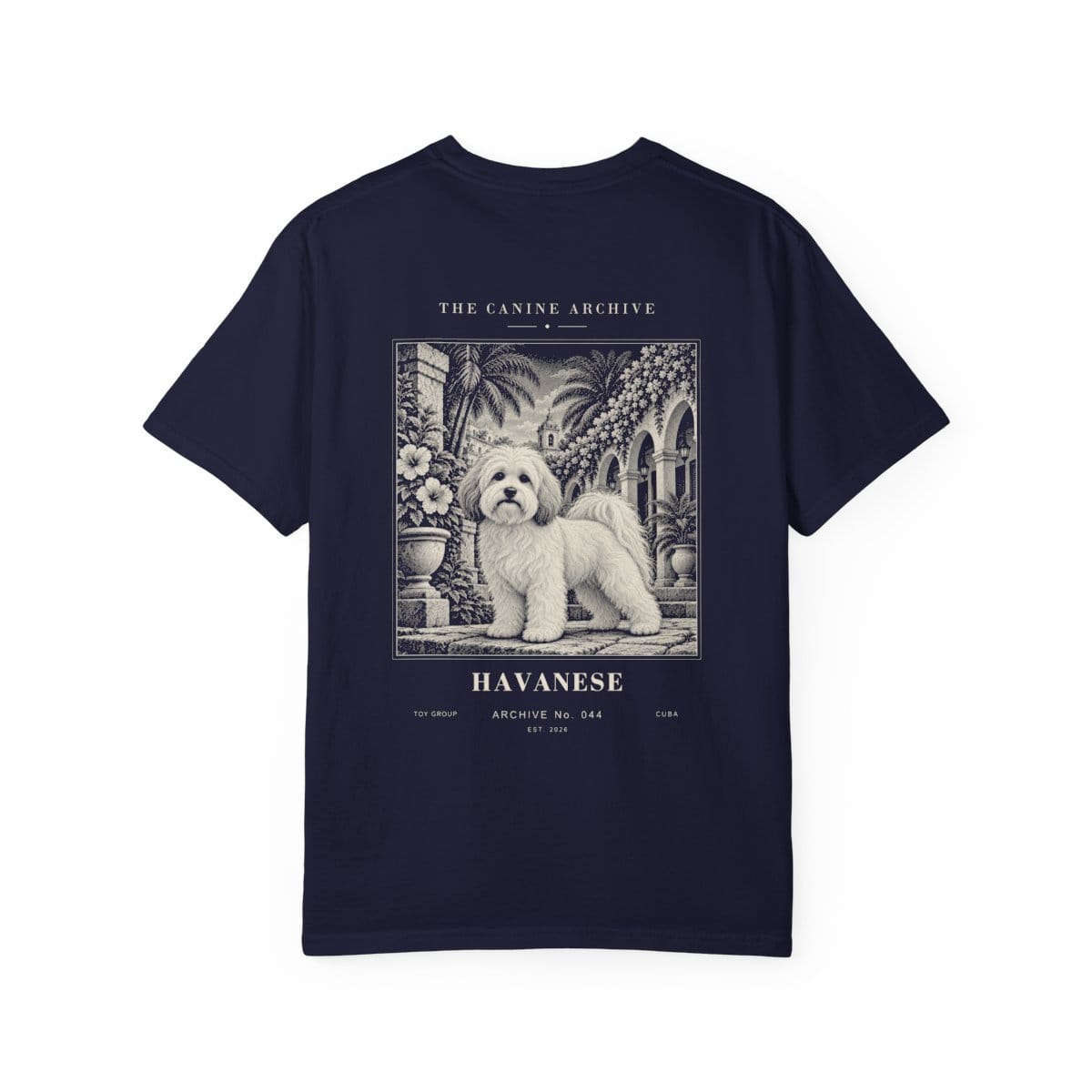 Havanese Tee in True Navy