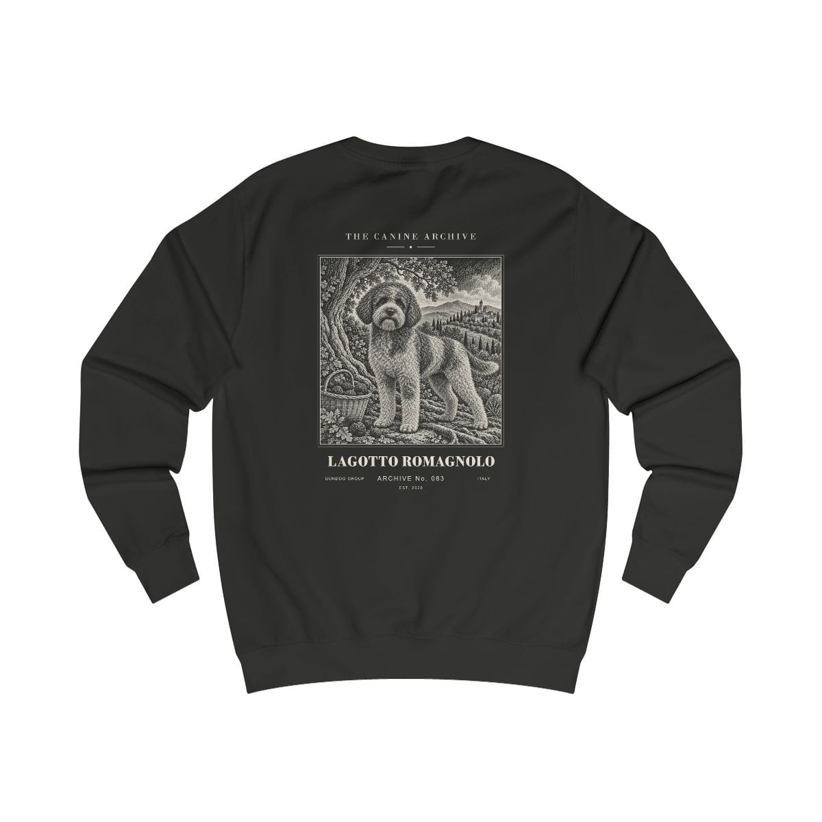 Lagotto Romagnolo Sweatshirt in Jet Black