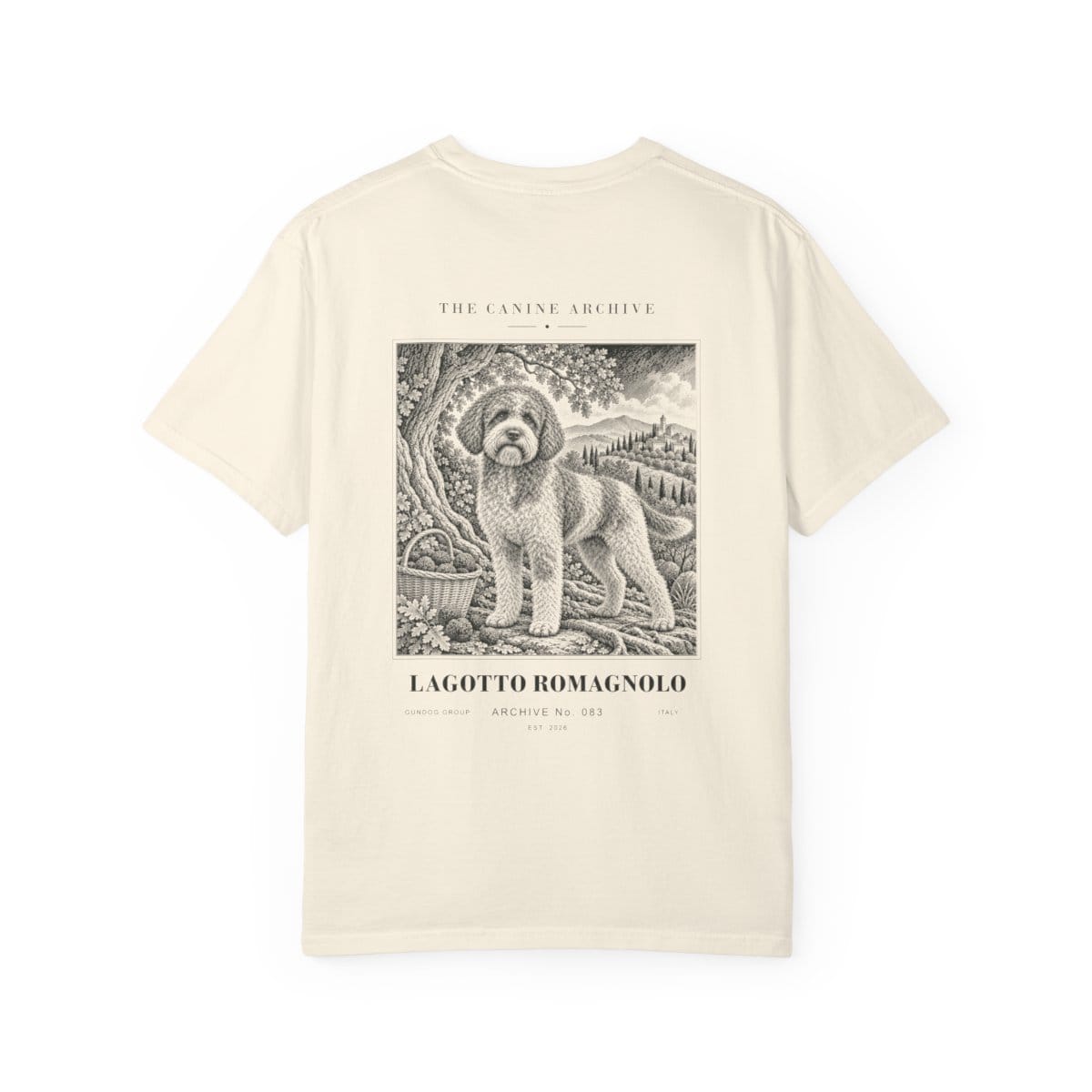 Lagotto Romagnolo Tee in Ivory