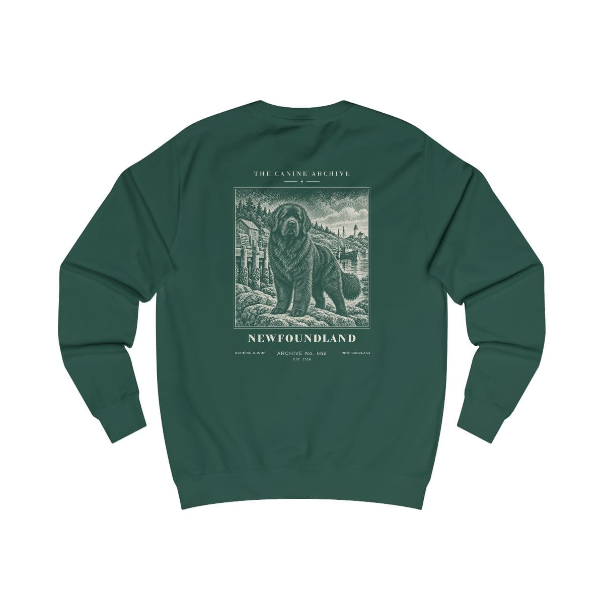 Newfoundland Sweatshirt in Bottle Green