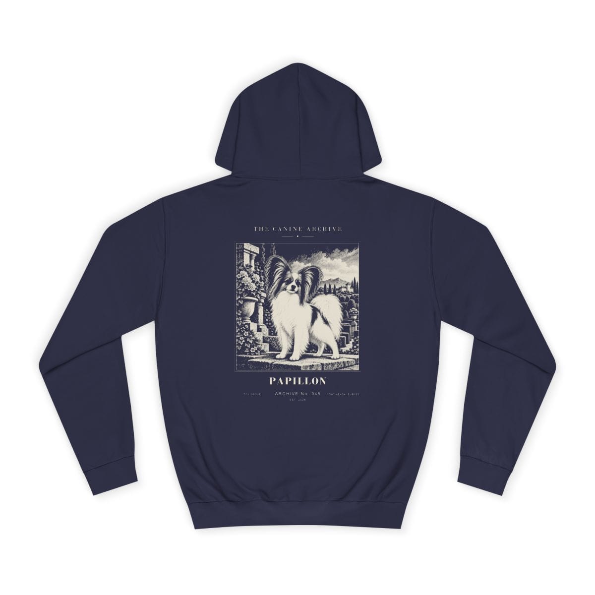 Papillon Hoodie in Oxford Navy
